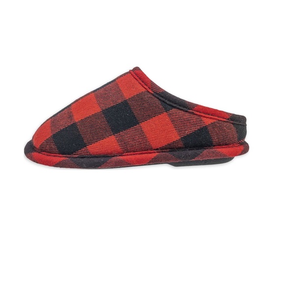 NWT Holiday Time Family Kid's Plaid Slippers size: 7/8 - Picture 3 of 6
